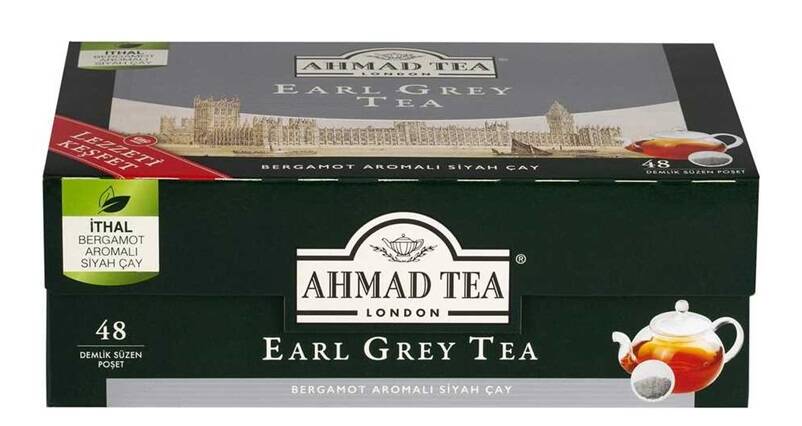 Ahmad Tea Earl Grey Demlik Poşet Çay 3.2gr 48li - 1
