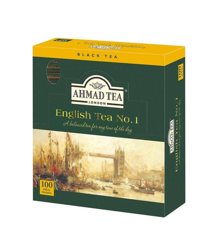 Ahmad Tea English Tea No:1 Bardak Poşet Çay 100lü 200gr - 1