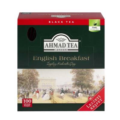 Ahmad Tea London English Breakfast Bardak Poşet Çay 2gr 100lü - 1