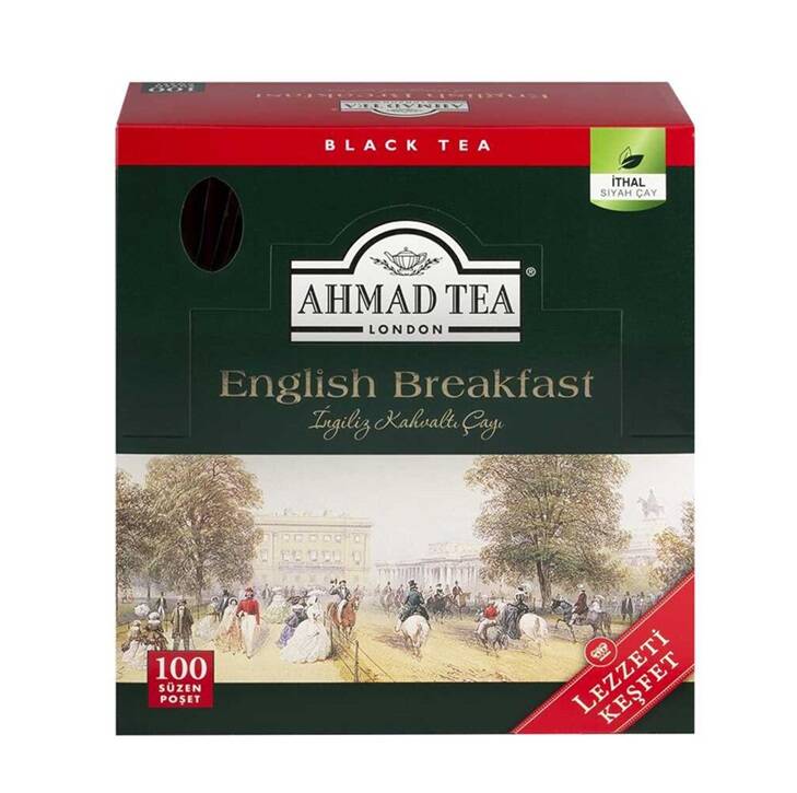 Ahmad Tea London English Breakfast Bardak Poşet Çay 2gr 100lü - 1