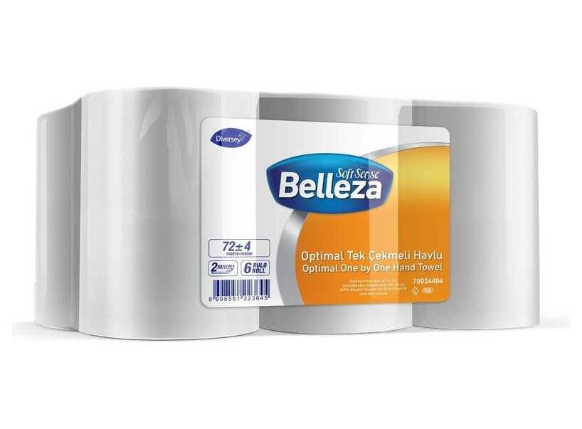 Belleza Havlu Kağıdı Optimal Tek Çekmeli 72m 6 lı 70024404 - 1