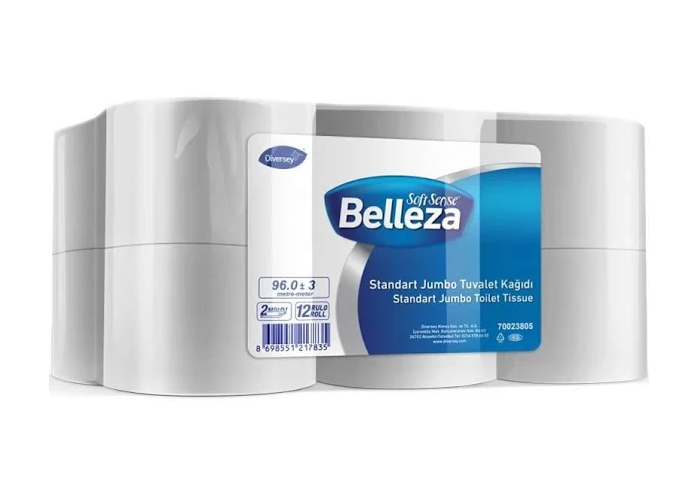 Belleza Tuvalet Kağıdı Standart Jumbo 96m 12 li 70023805 - 1