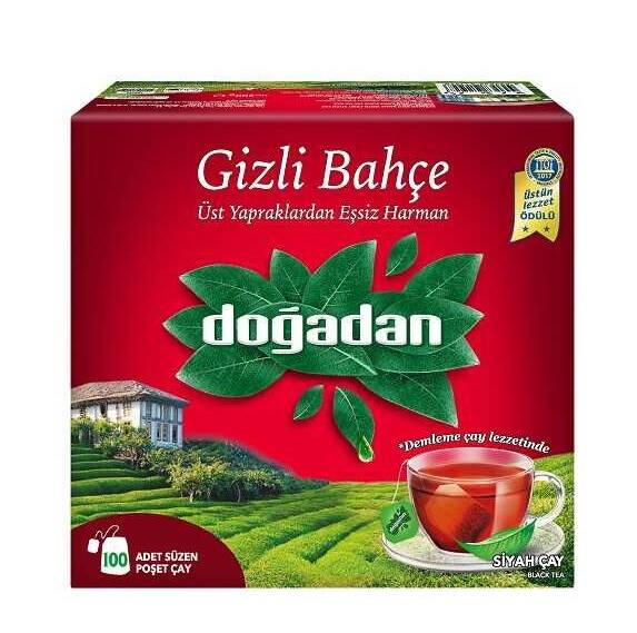 Doğadan Gizli Bahçe Bardak Poşeti 100 Lü - 1
