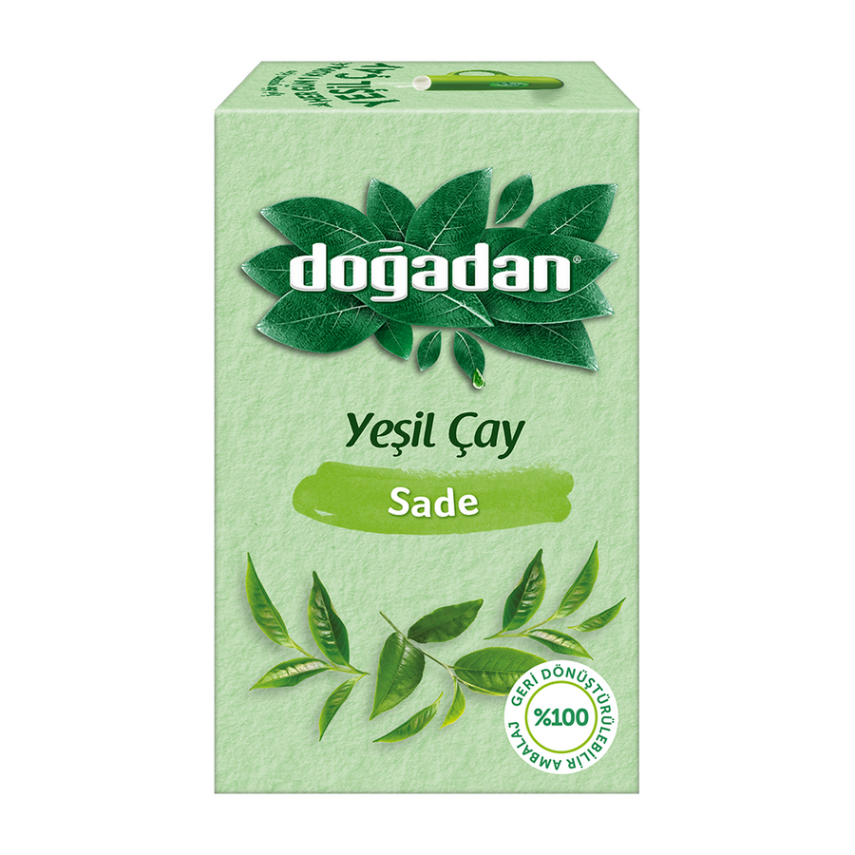 Doğadan Yeşil Çay Sade 18′li - 1