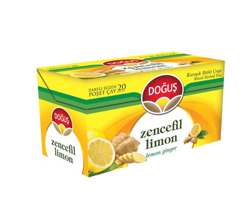 Doğuş Bitki Çayı Limon Zencefil 20li - 1