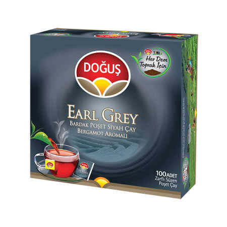 Doğuş Earl Grey Bardak Poşet Çay 100′lü - 1