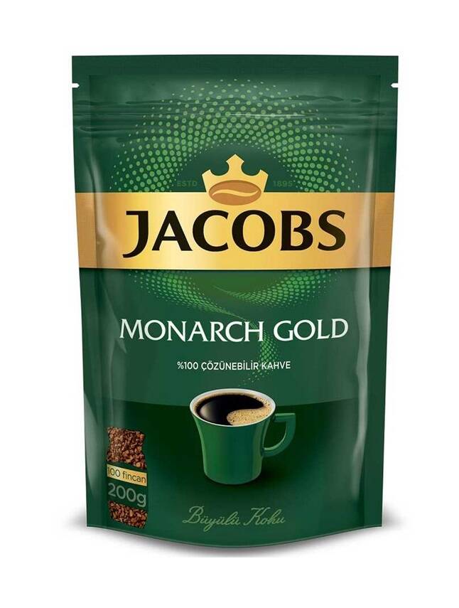 Jacobs Monarch Gold Kahve 200gr - 1