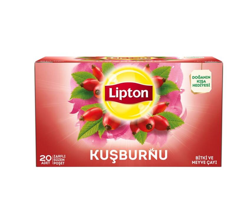 Lipton Bitki Çayı Kuşburnu Çayı 20li - 1