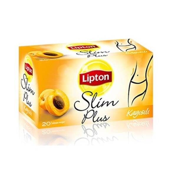 Lipton Bitki Çayı Slim Plus Kayısılı 20li - 1