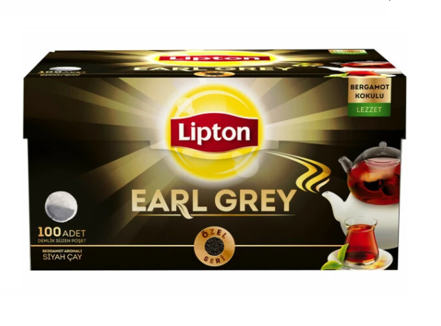 Lipton Earl Grey Demlik Poşet Çay 3.2gr 100lü - 1