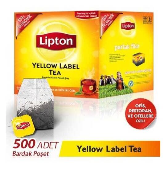 Lipton Yellow Label Bardak Poşet Çay 2gr 500lü - 2