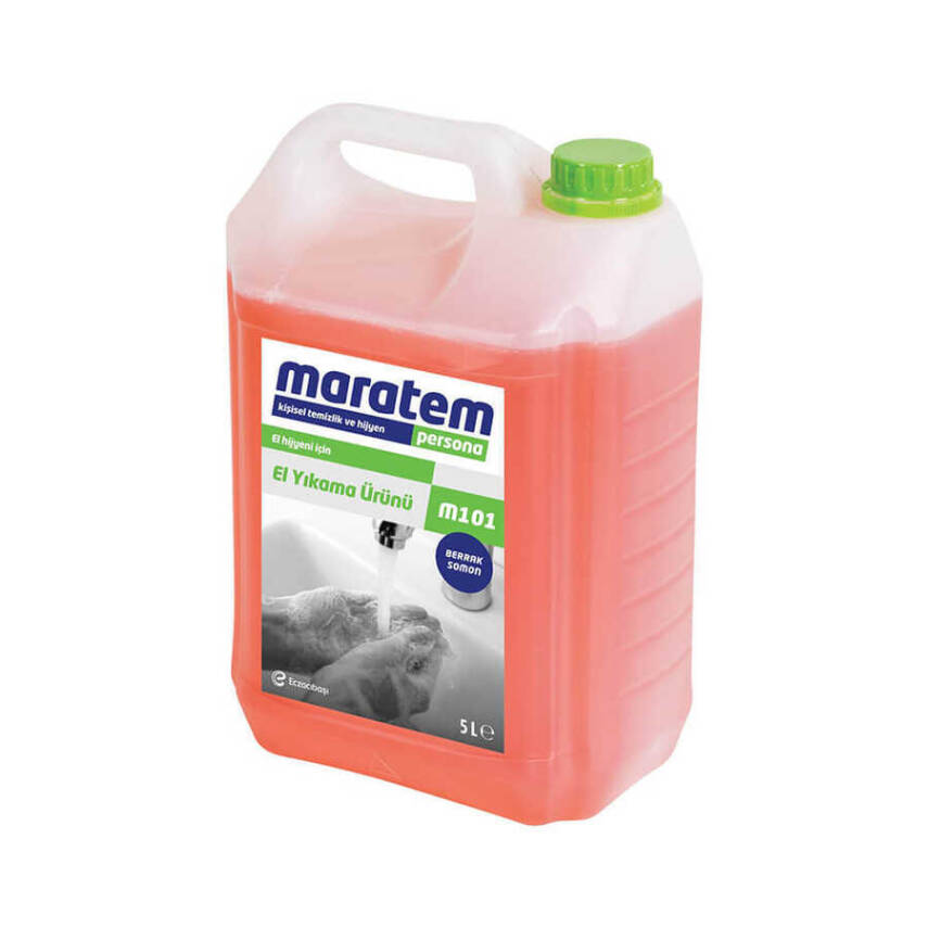 Maratem M101 El Yıkama Ürünü Berrak Somon 20L 9225073 - 1