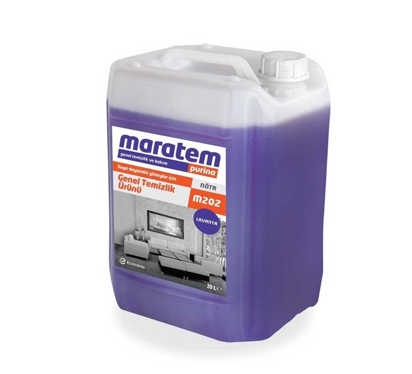 Maratem M202 Genel Temizlik Ürünü Lavanta 20lt - 1