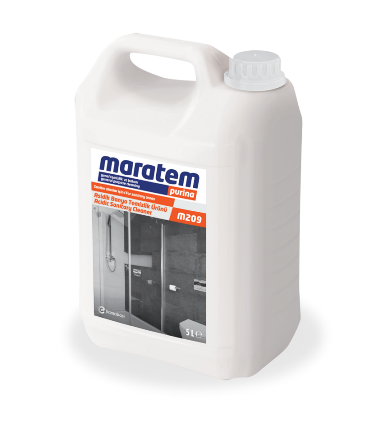 Maratem M209 Asidik Banyo Temizlik Ürünü 5 lt - 1