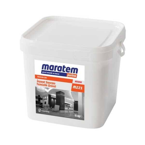 Maratem M221 İnşaat Sonrası Temizlik Ürünü 10 kg 9225203 - 1