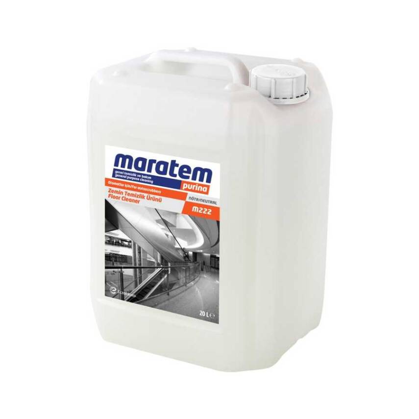 Maratem M222 Otomatlar İçin Zemin Temizlik Ürünü 20 lt - 1