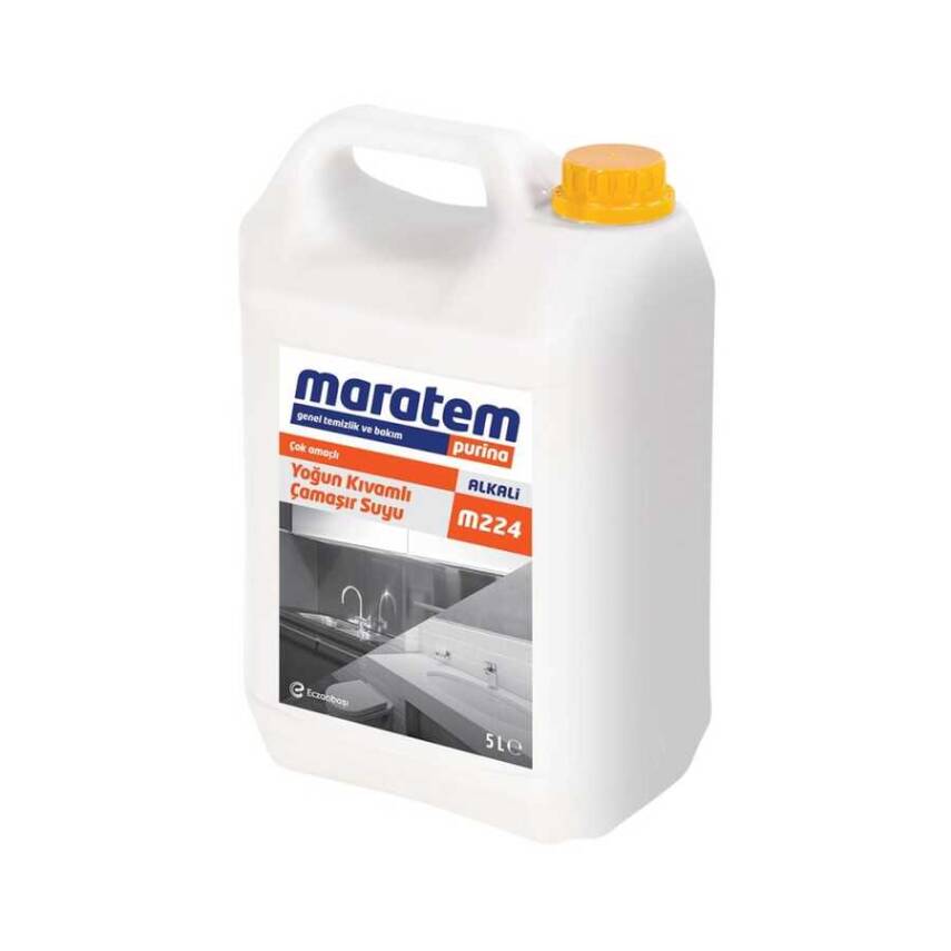 Maratem M224 Yoğun KıvamLı Çamaşır Suyu 5 lt 7905983 - 1