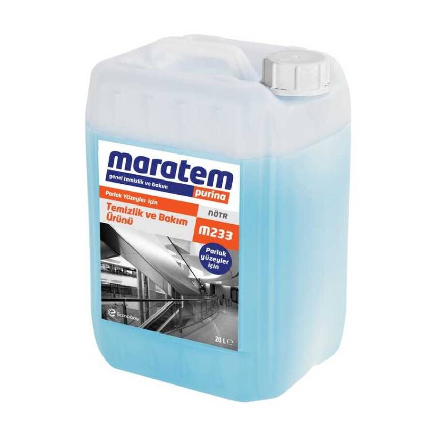 Maratem M233 Parlak Yüzeyler İçin Temizlik Ve Bakım Ürünü 20 lt 9226452 - 1