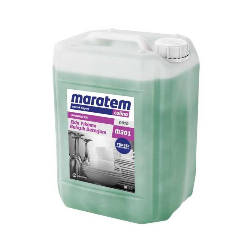 Maratem M301 Bulaşık Deterjanı Elde 20 lt 9225036 - 1
