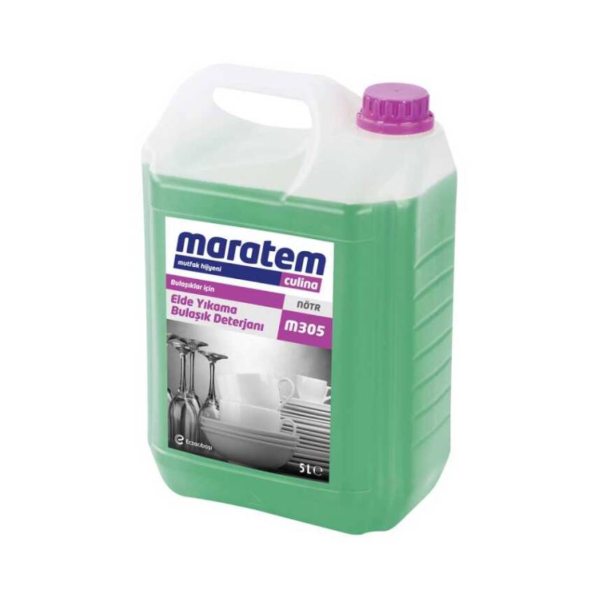 Maratem M305 Elde Yıkama Bulaşık Deterjanı 5lt - 1