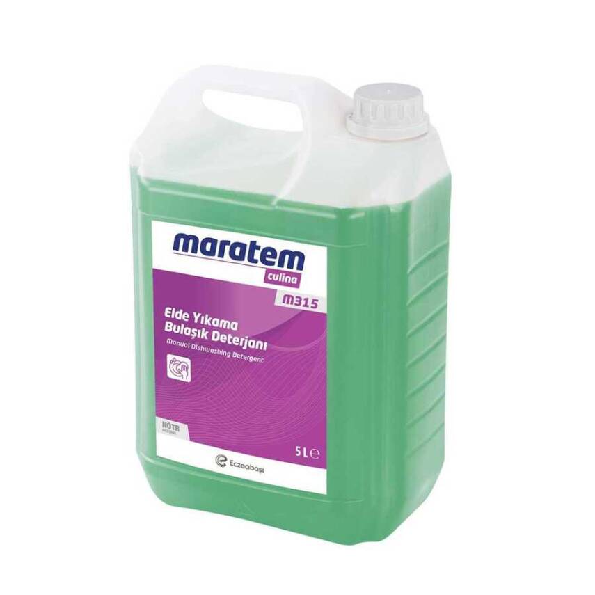 Maratem M315 Elde Yıkama Bulaşık Deterjanı 5 lt 7904935 - 1