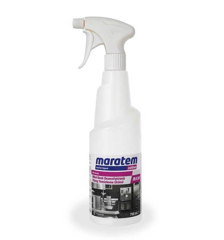 Maratem M330 Alkol Bazlı Yüzey Dezenfektanı 750ml - 1