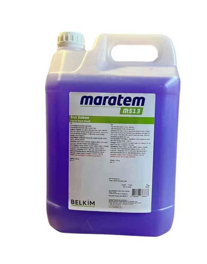 Maratem M513 Sıvı Sabun Lavanta 5L 7903314 - 1
