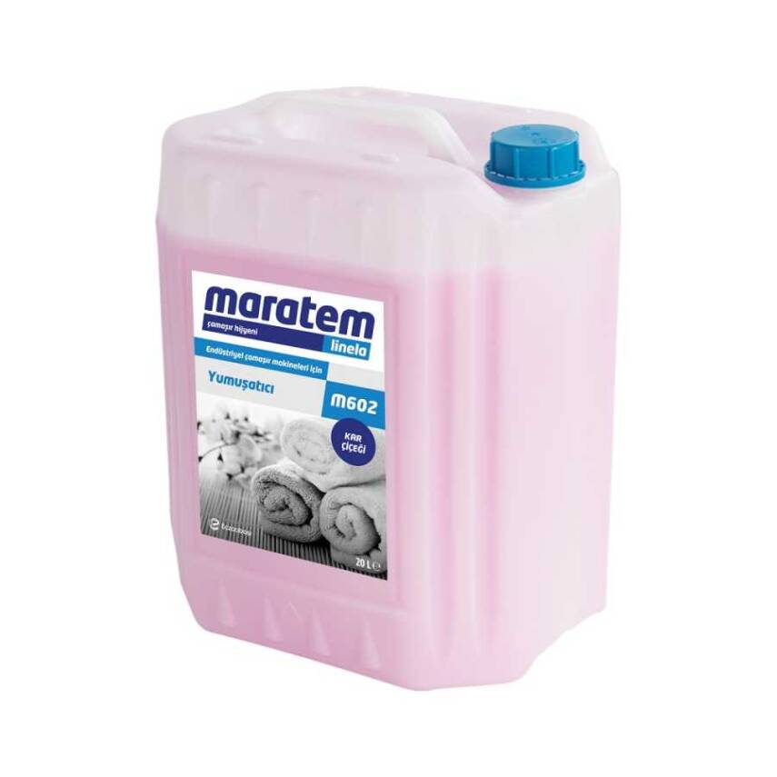 Maratem M602 Çamaşır Yumuşatıcısı Kar Çiçeği 20lt - 1