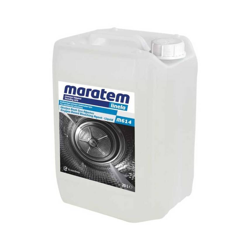 Maratem M614 Oksijen Bazlı Sıvı Ağartıcı 20 Kg - 1