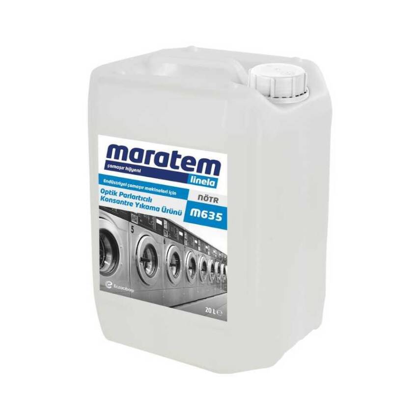 Maratem M635 Optik Parlatıcılı Konsantre Yıkama Ürünü 20L 7903334 - 1