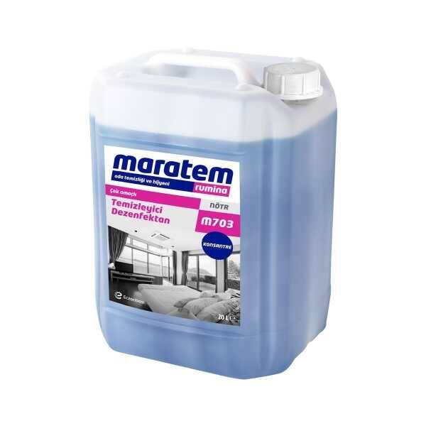 Maratem M703 Çok Amaçlı Temizleyici Dezenfektan 20 lt 9225248 - 1
