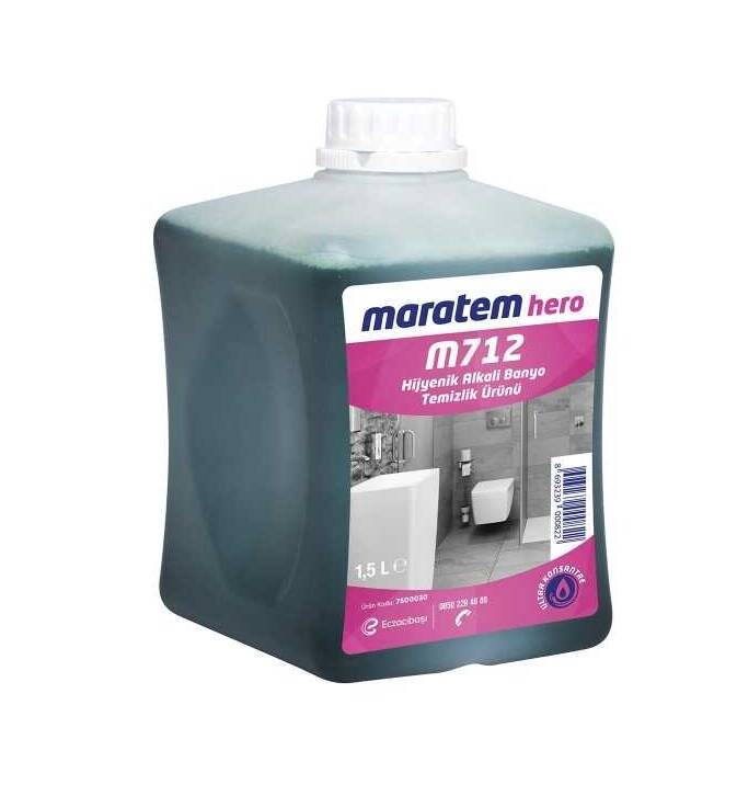 Maratem M712 Hijyenik Alkali Banyo Temizleyici 1,5 lt 7500030 - 1