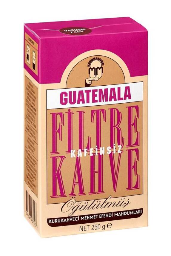 Mehmet Efendi Guatemala Kafeinsiz Filtre Kahve 250gr - 1