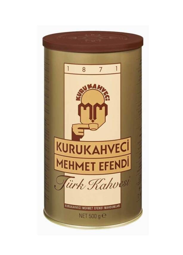 Mehmet Efendi Türk Kahvesi 500gr Teneke Kutu - 1