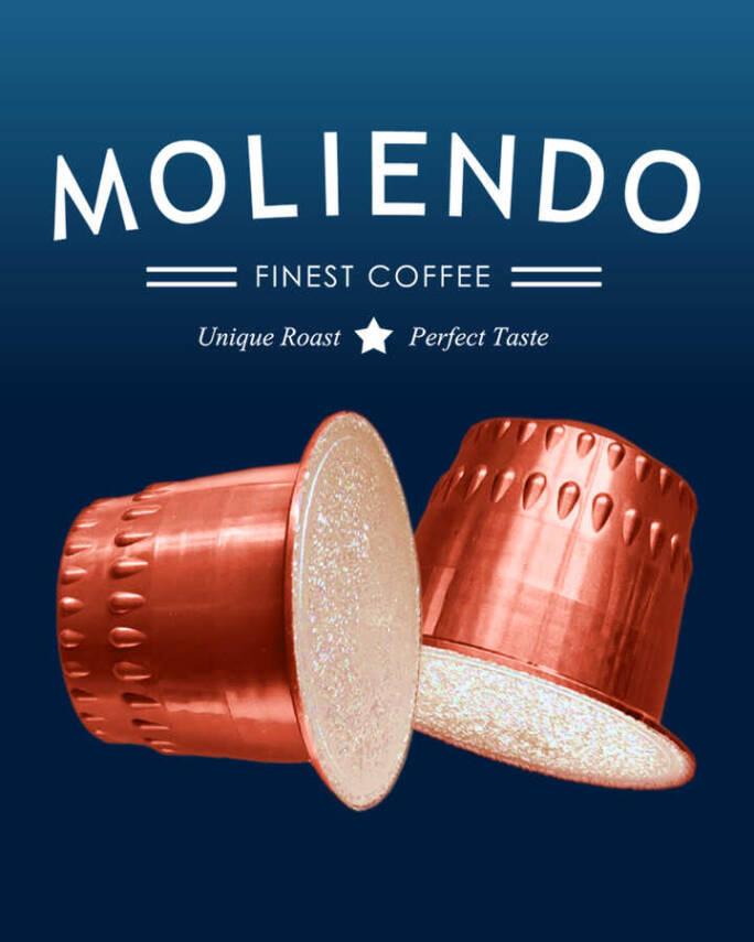 Moliendo Kapsül No:8 Nespresso Uyumlu Alüminyum Kapsül 10 Adet - 2