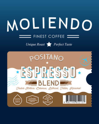 Moliendo Positano Espresso Blend Kahve 1000gr - 2