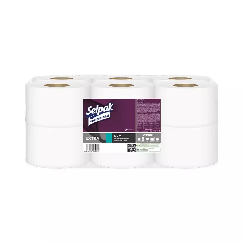 Selpak Professional Extra Jumbo Tuvalet Kağıdı 12li - 1
