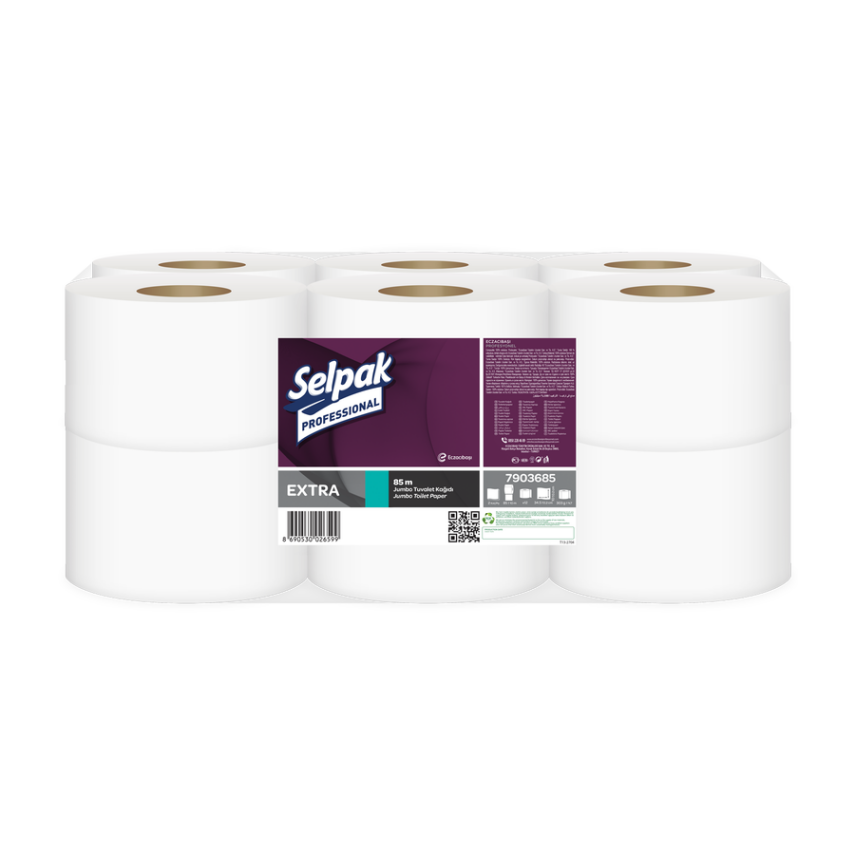 Selpak Professional Extra Jumbo Tuvalet Kağıdı 85mt 12li - 1