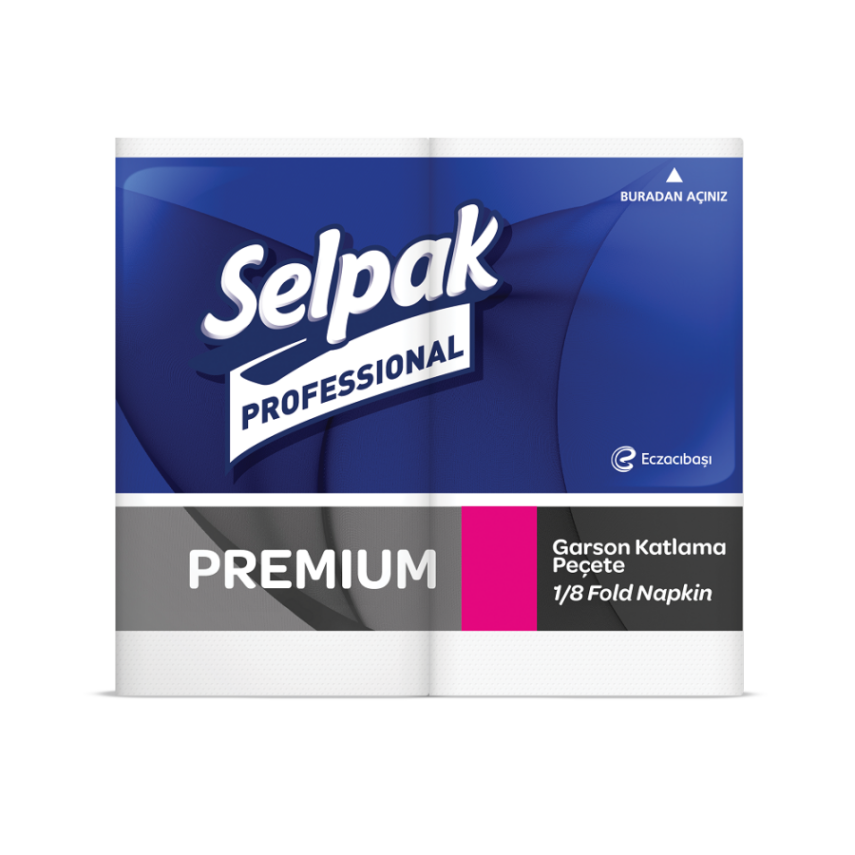 Selpak Professional Garson Katlama Peçete 33x33 100yp - 1