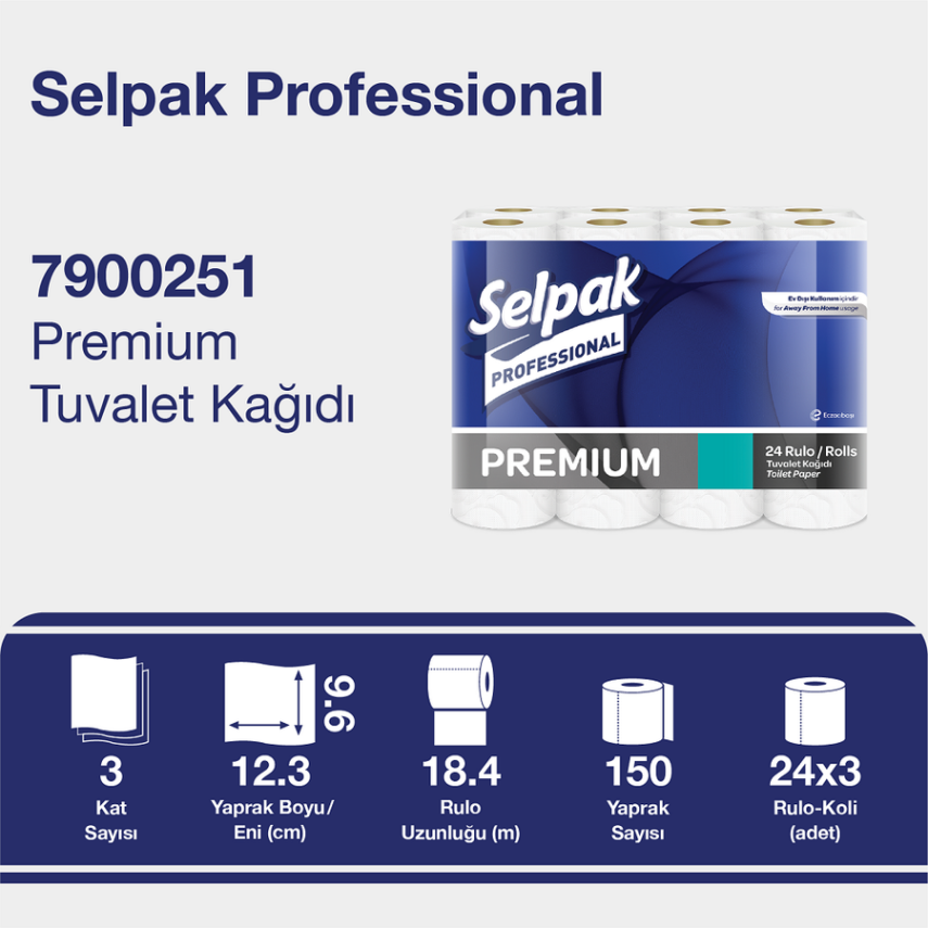 Selpak Professıonal Premium Tuvalet Kağıdı 24lü - 2