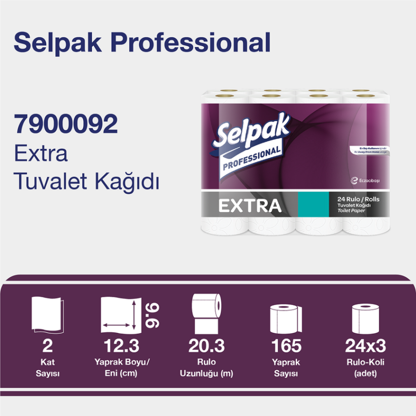 Selpak Professional Tuvalet Kağıdı Extra 24lü - 2