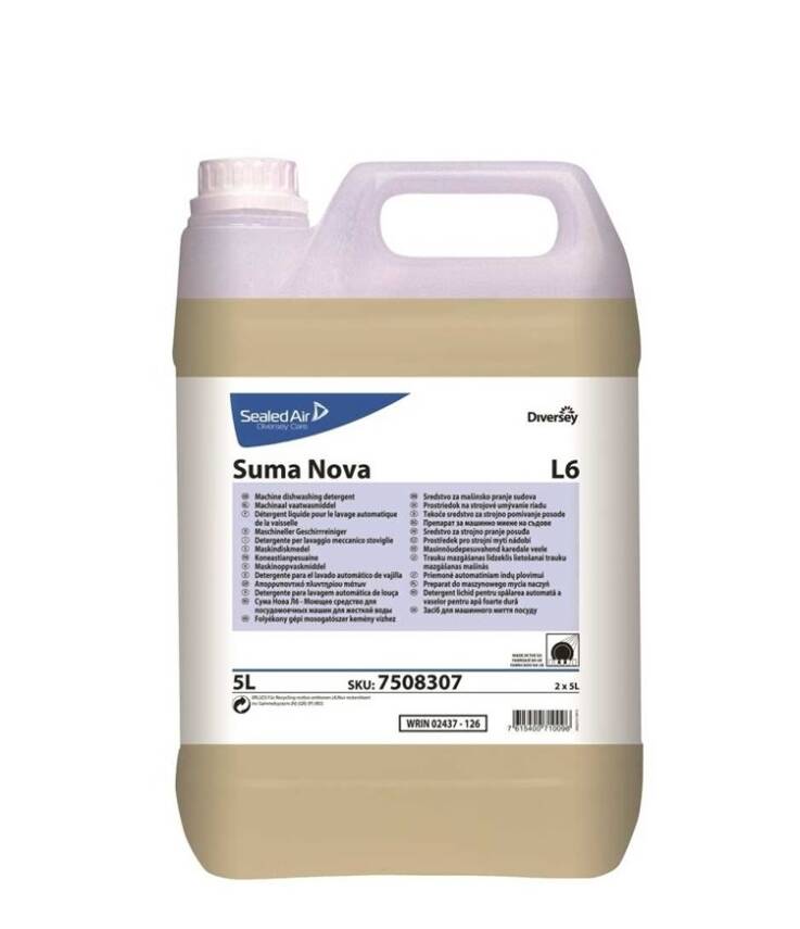 Suma Nova Sanayi Tipi Bulaşık Makinesi Sıvı Deterjanı 20lt - 1