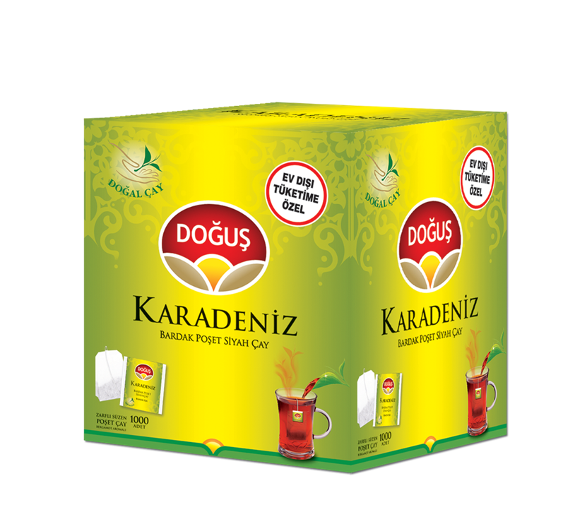 Doğuş Karadeniz Bardak Poşet Çay 1000li - 1